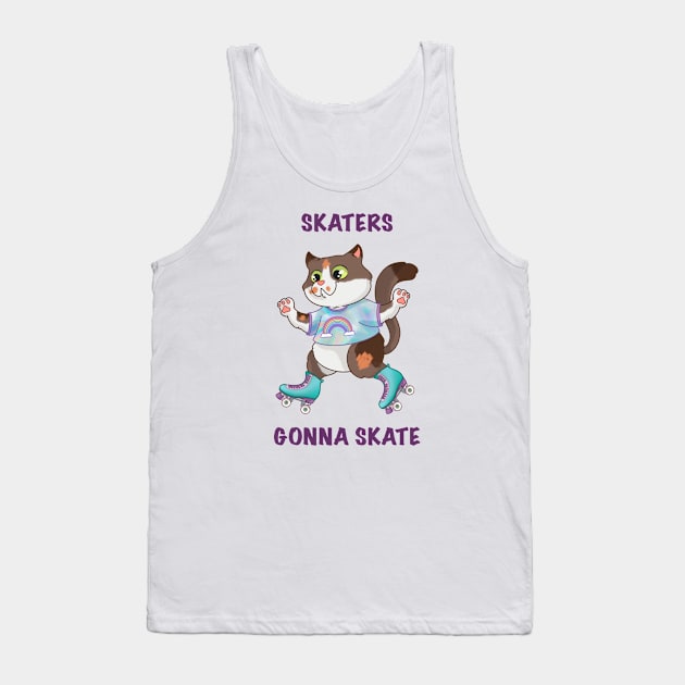 Skaters gonna skate Tank Top by ScintillaDesiderata 